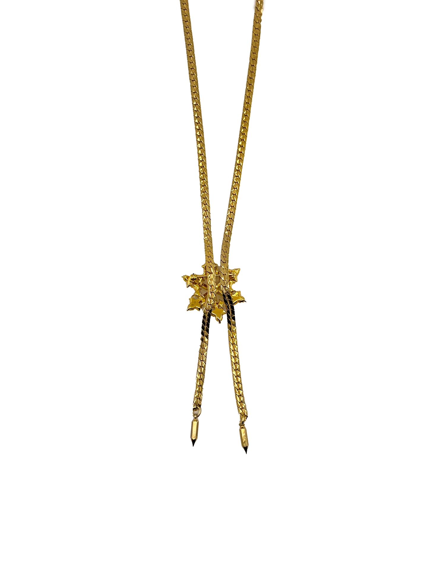 Snowflake Rhinestone Necklace