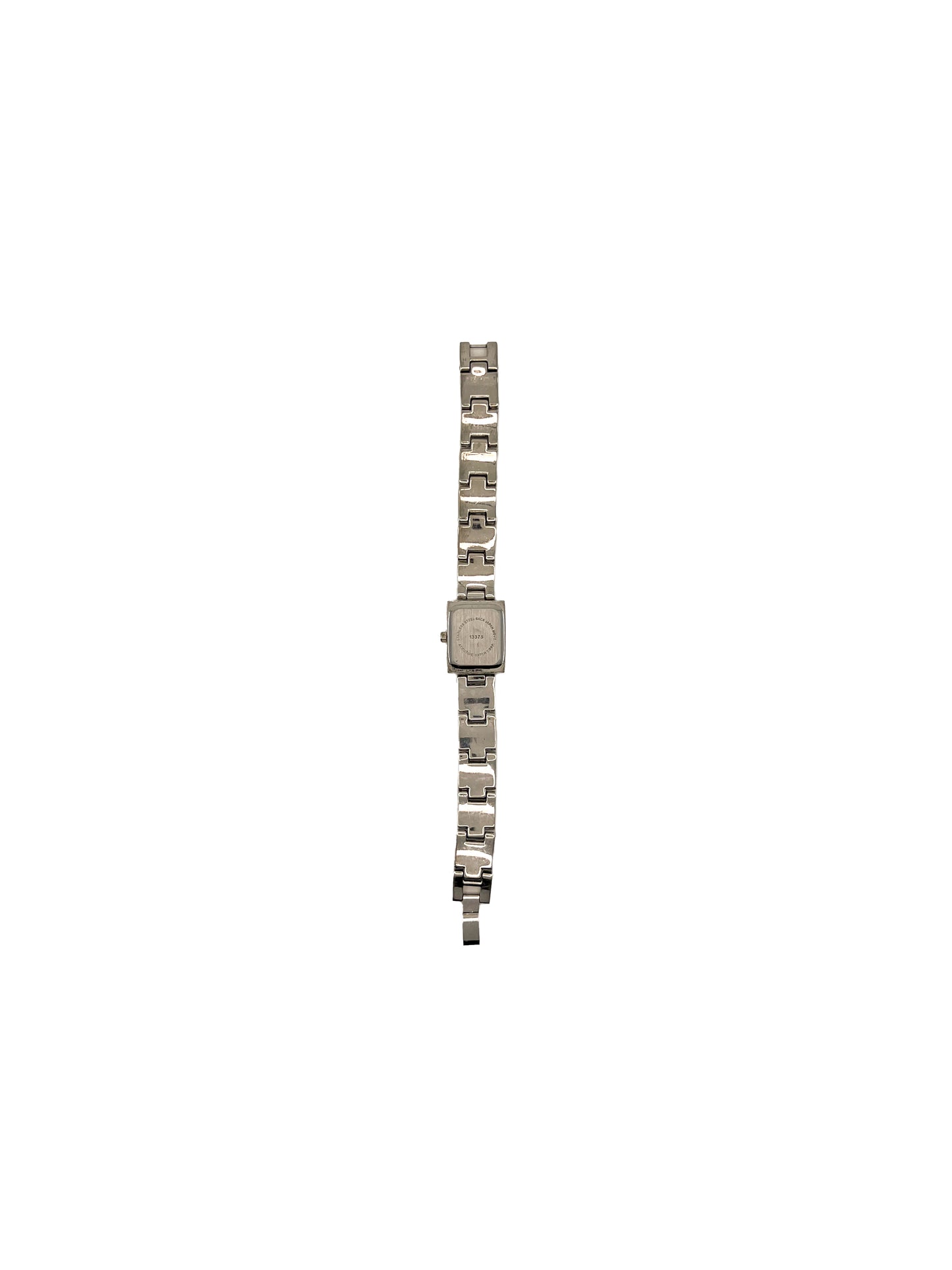 Baguette Rhinestone Silver Face Watch