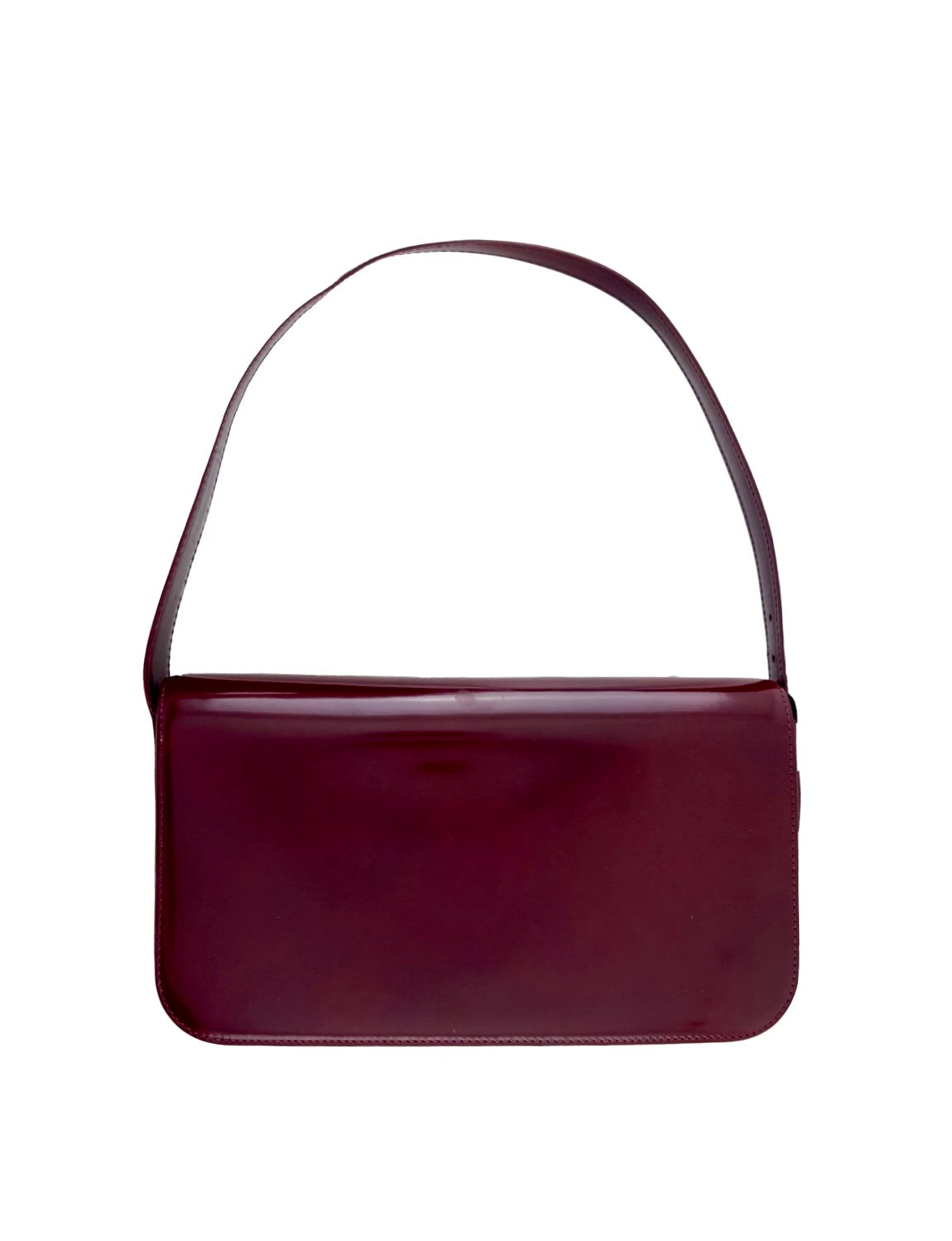 Cartier Panthere Maroon Shoulder Bag