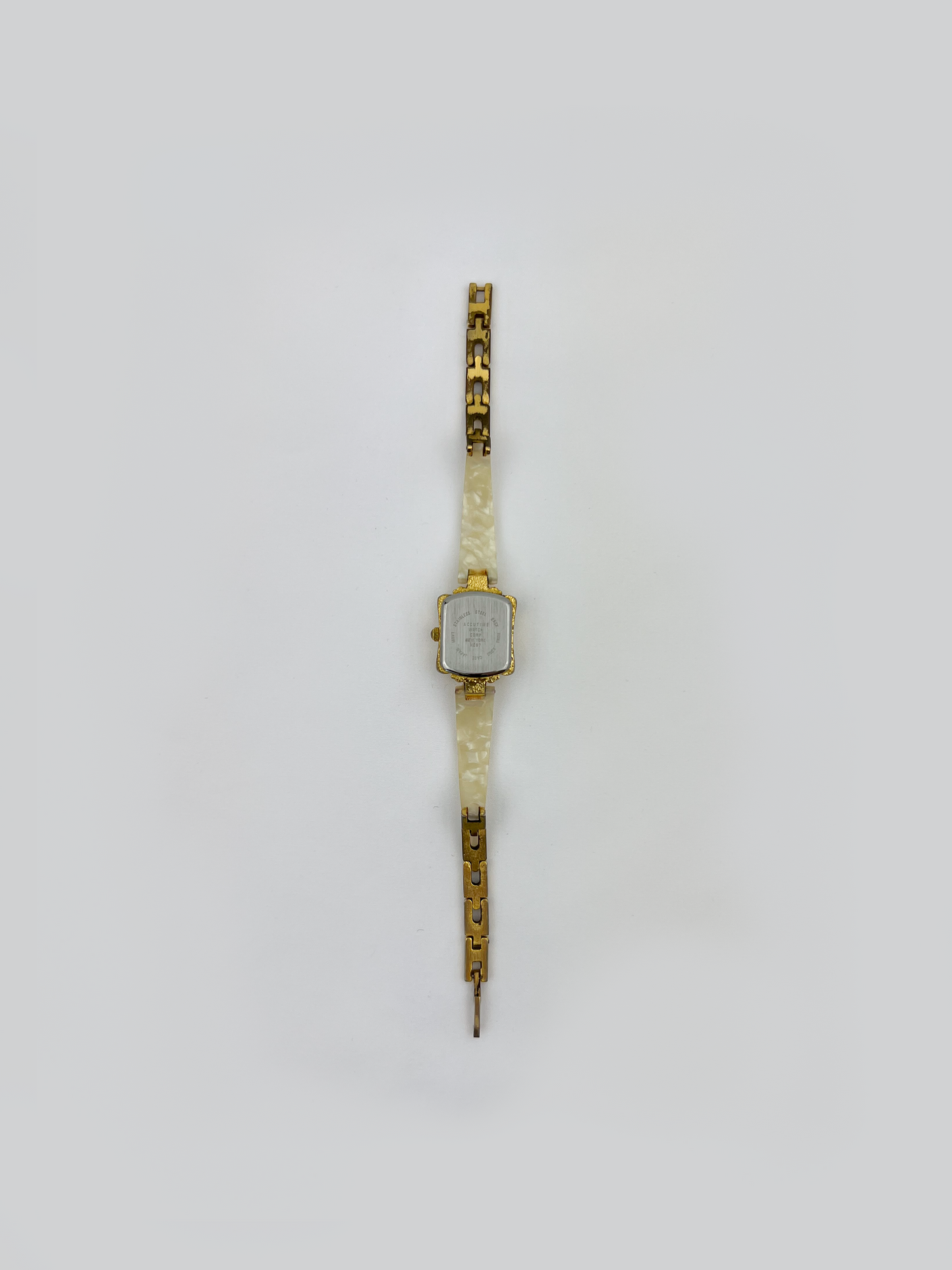 Ivory Shell Gold Watch