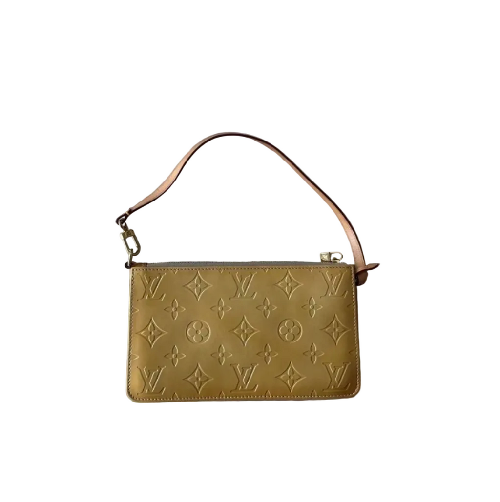 Vintage Louis Vuitton Yellow Monogram Lexington Pochette Mini Bag
