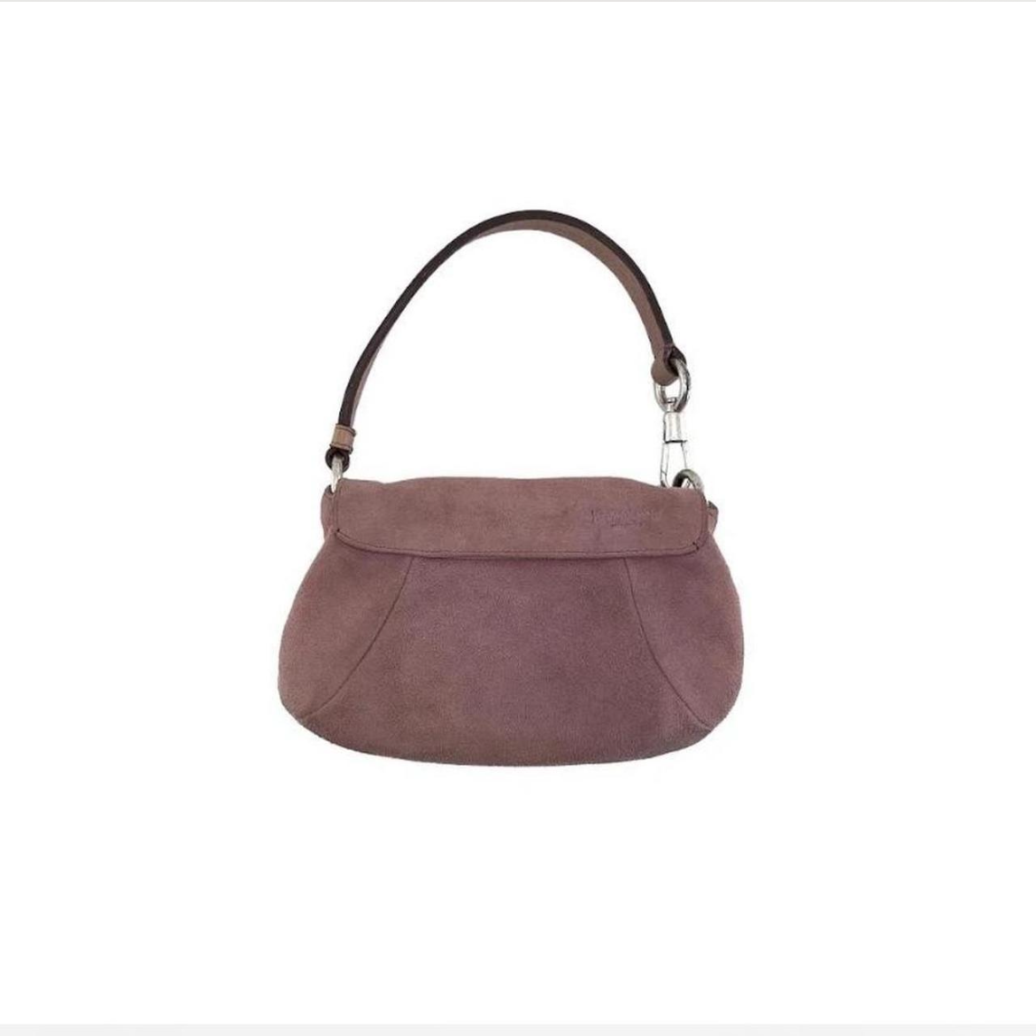 Vintage YSL Pink Suede Rose Mini Bag