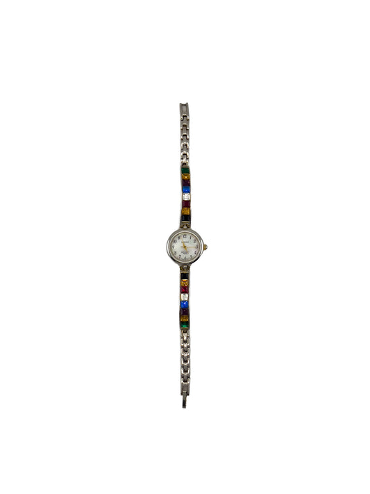 Multicolor Thin Watch