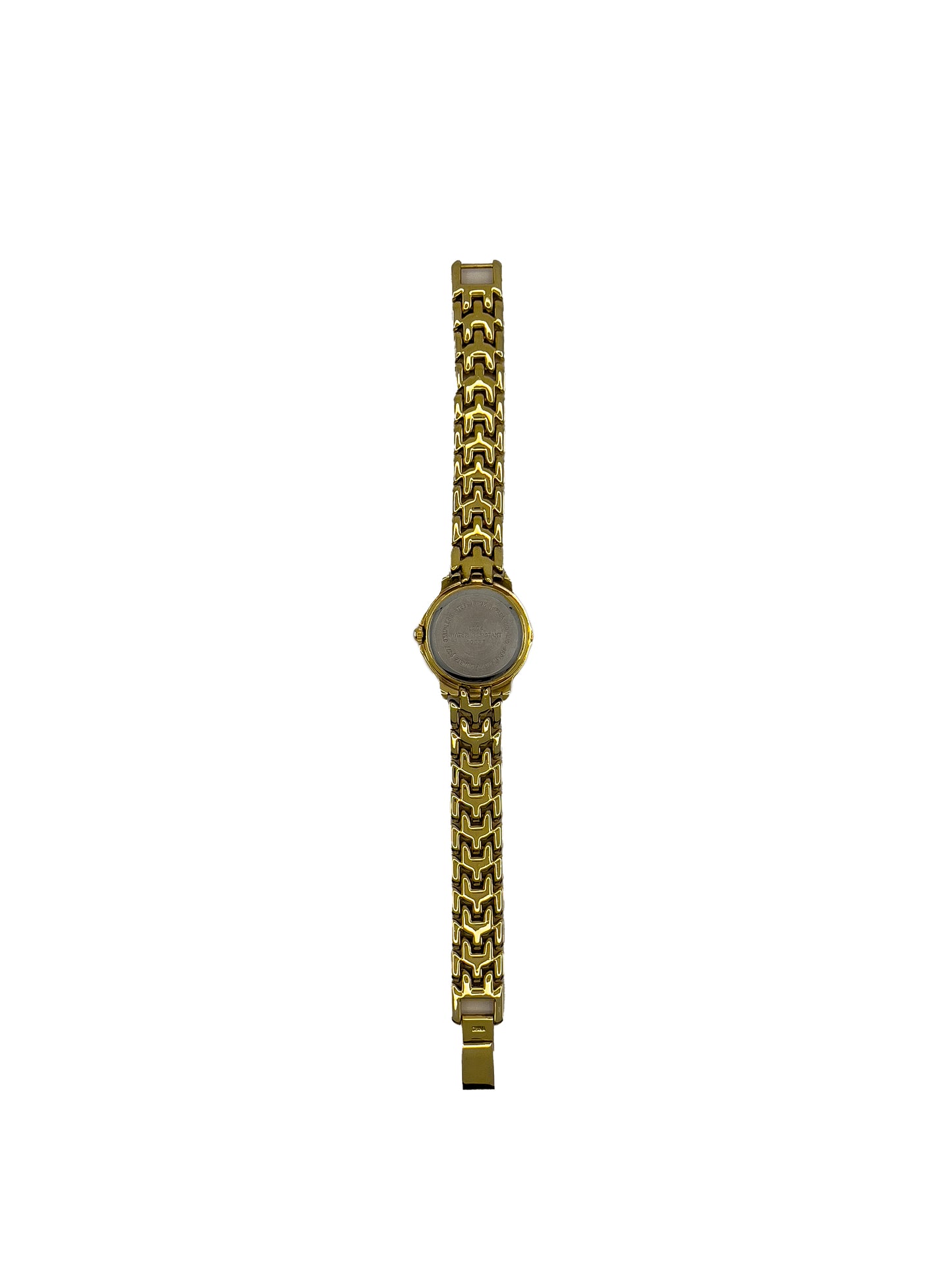 Classic Ivory Face Gold Watch