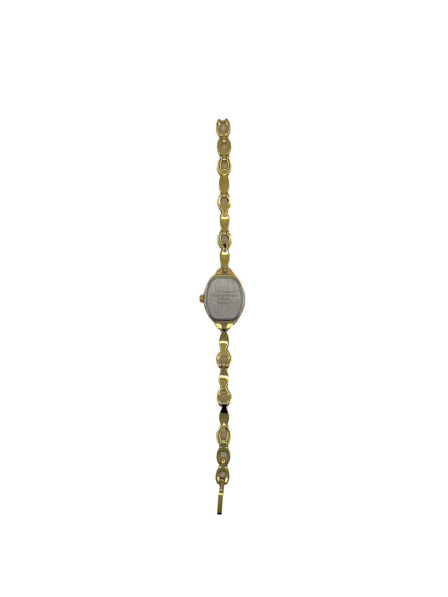 Rhinestone Gold Watch