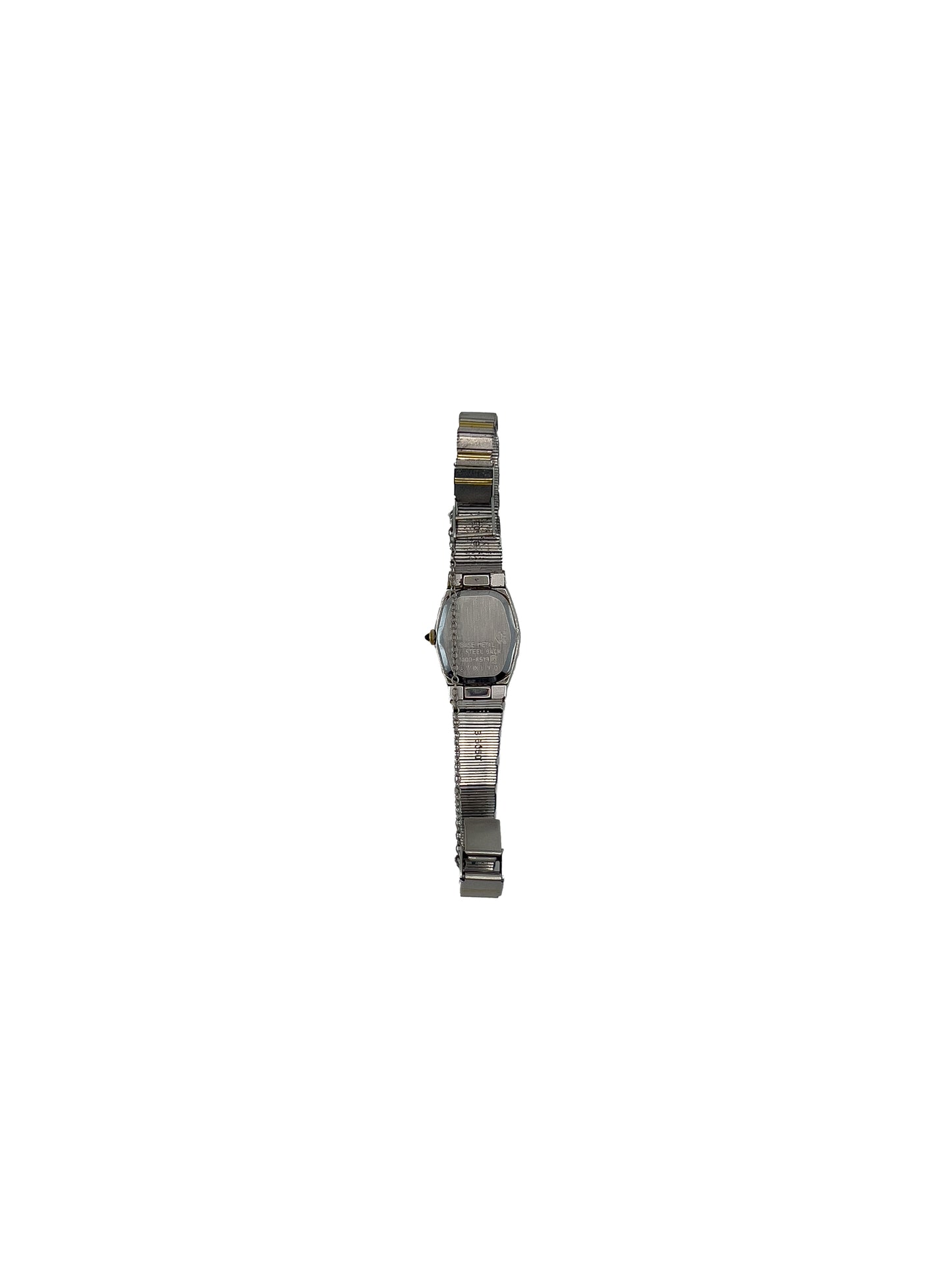 Seiko Silver Gold Stripe Watch