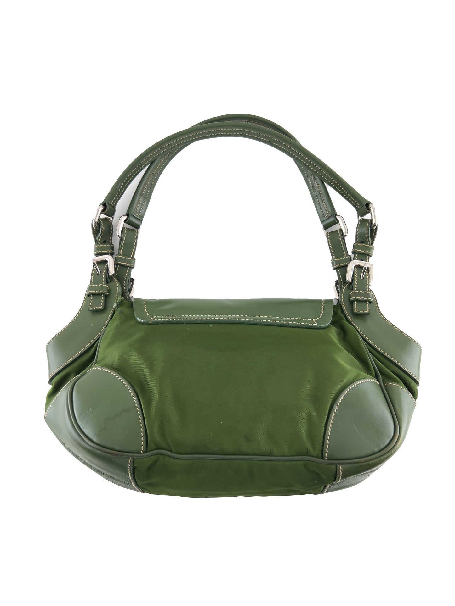 Rare Prada Olive Green Shoulder Bag