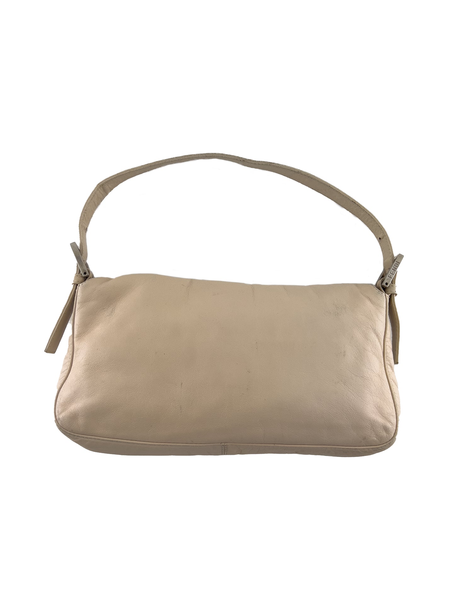 Fendi Cream Leather Baguette