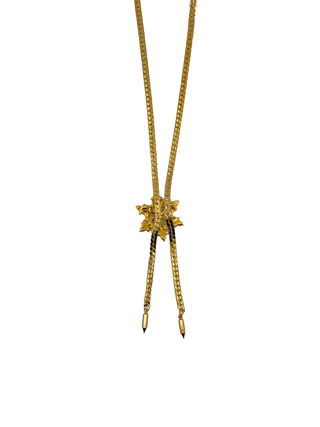 Snowflake Rhinestone Necklace