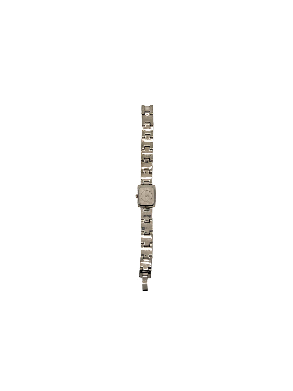 Baguette Rhinestone Silver Face Watch