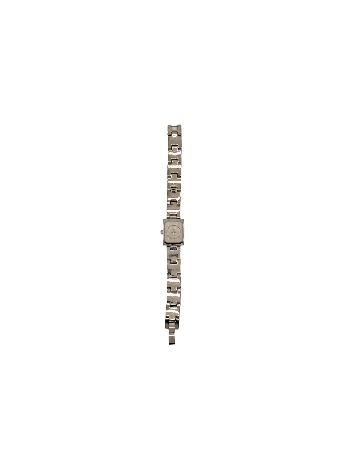 Baguette Rhinestone Silver Face Watch