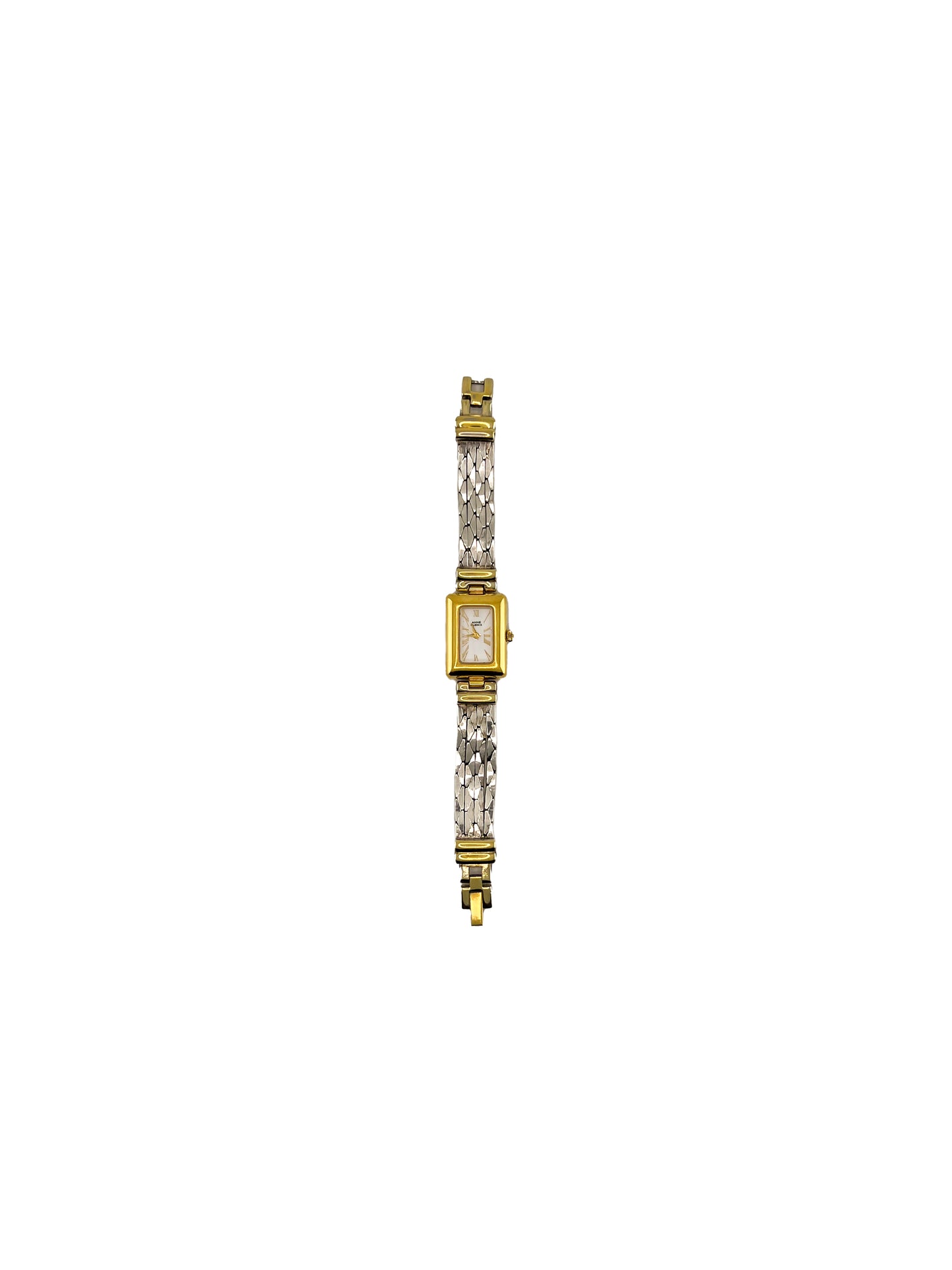 Two-Tone Four-Strand Snake Watch