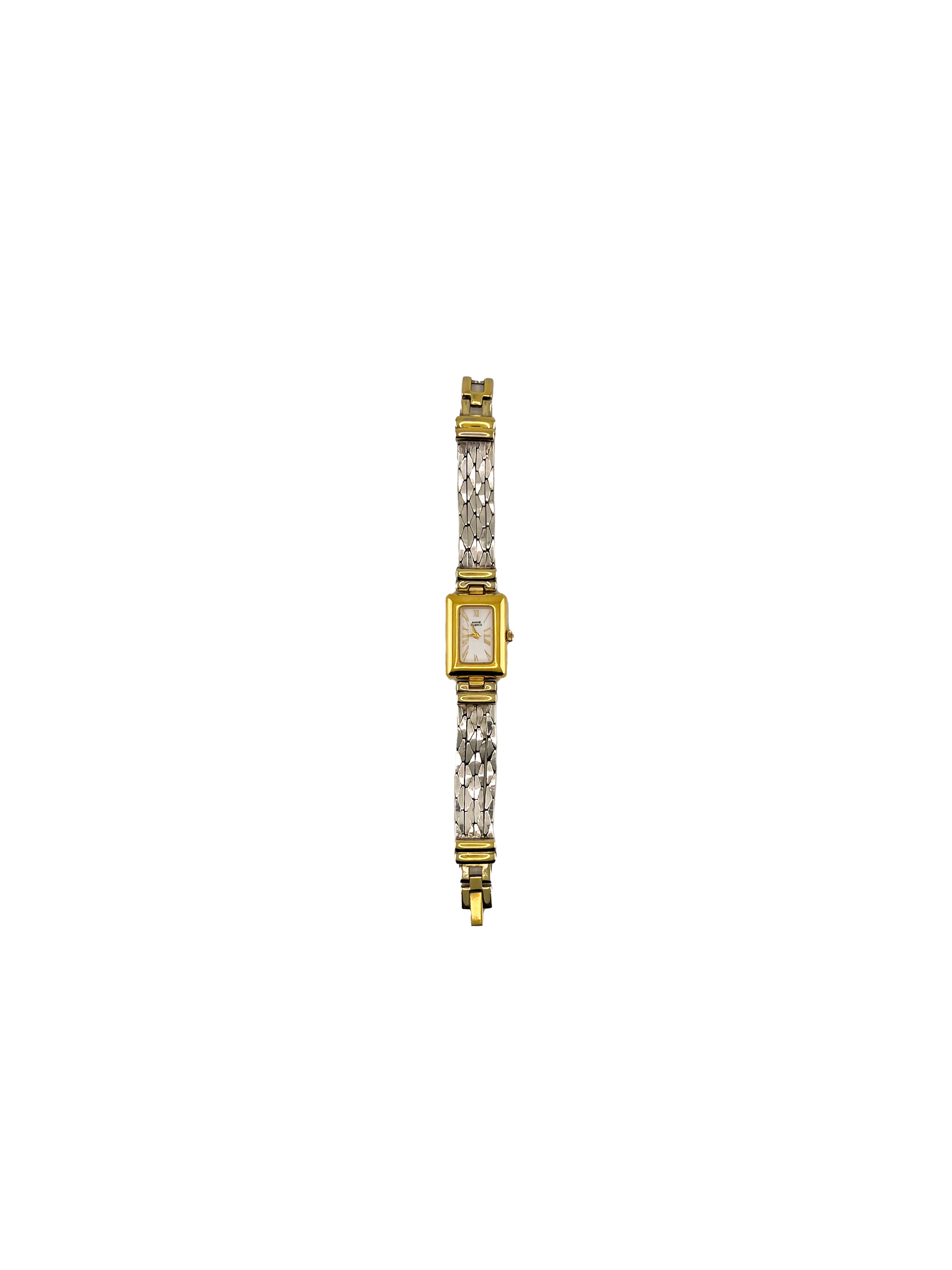 Two-Tone Four-Strand Snake Watch
