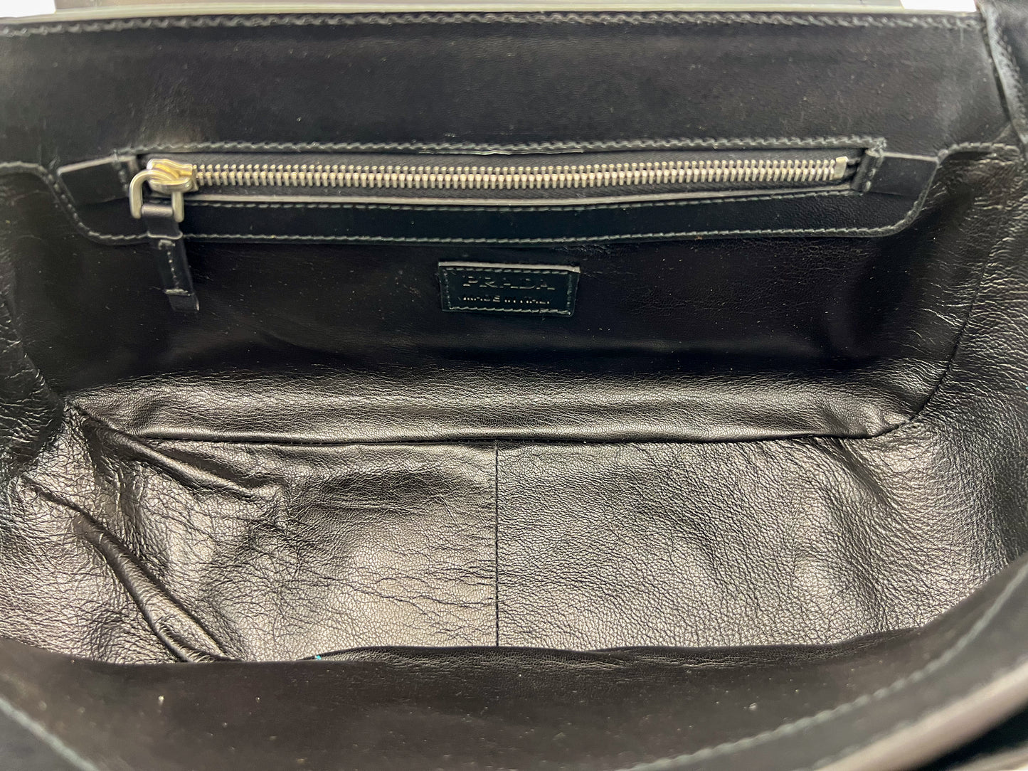 Prada Black Leather Bag