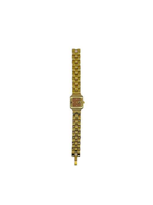 Rust Face Gold Watch