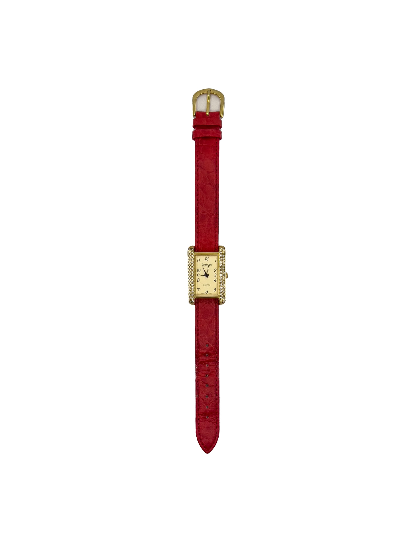 Rectangle Gold Rhinestone Interchangeable Watch