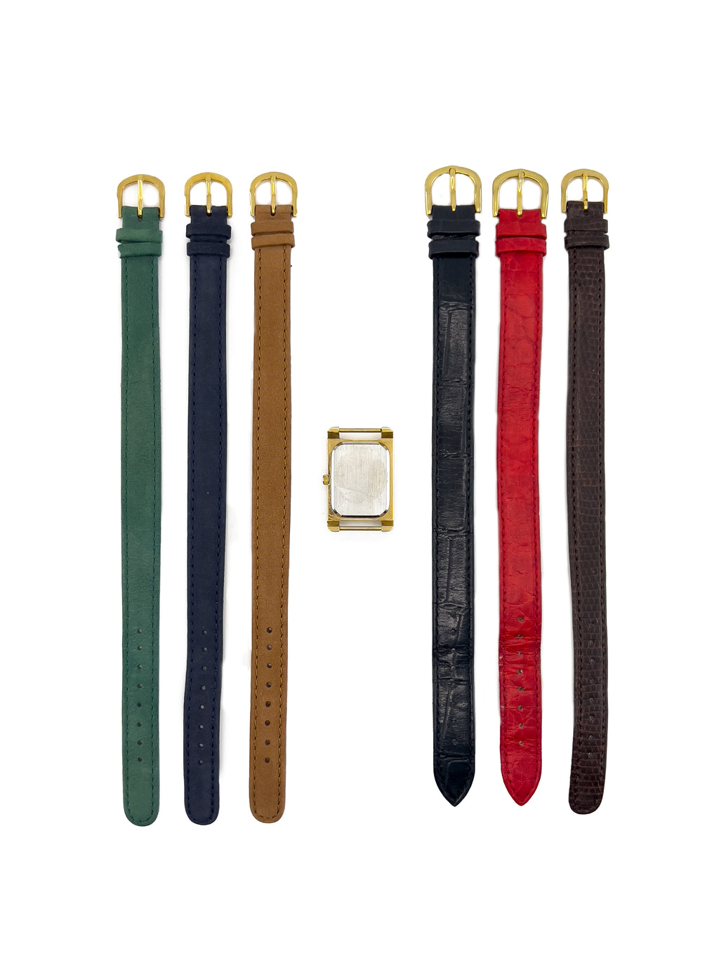 Rectangle Gold Rhinestone Interchangeable Watch