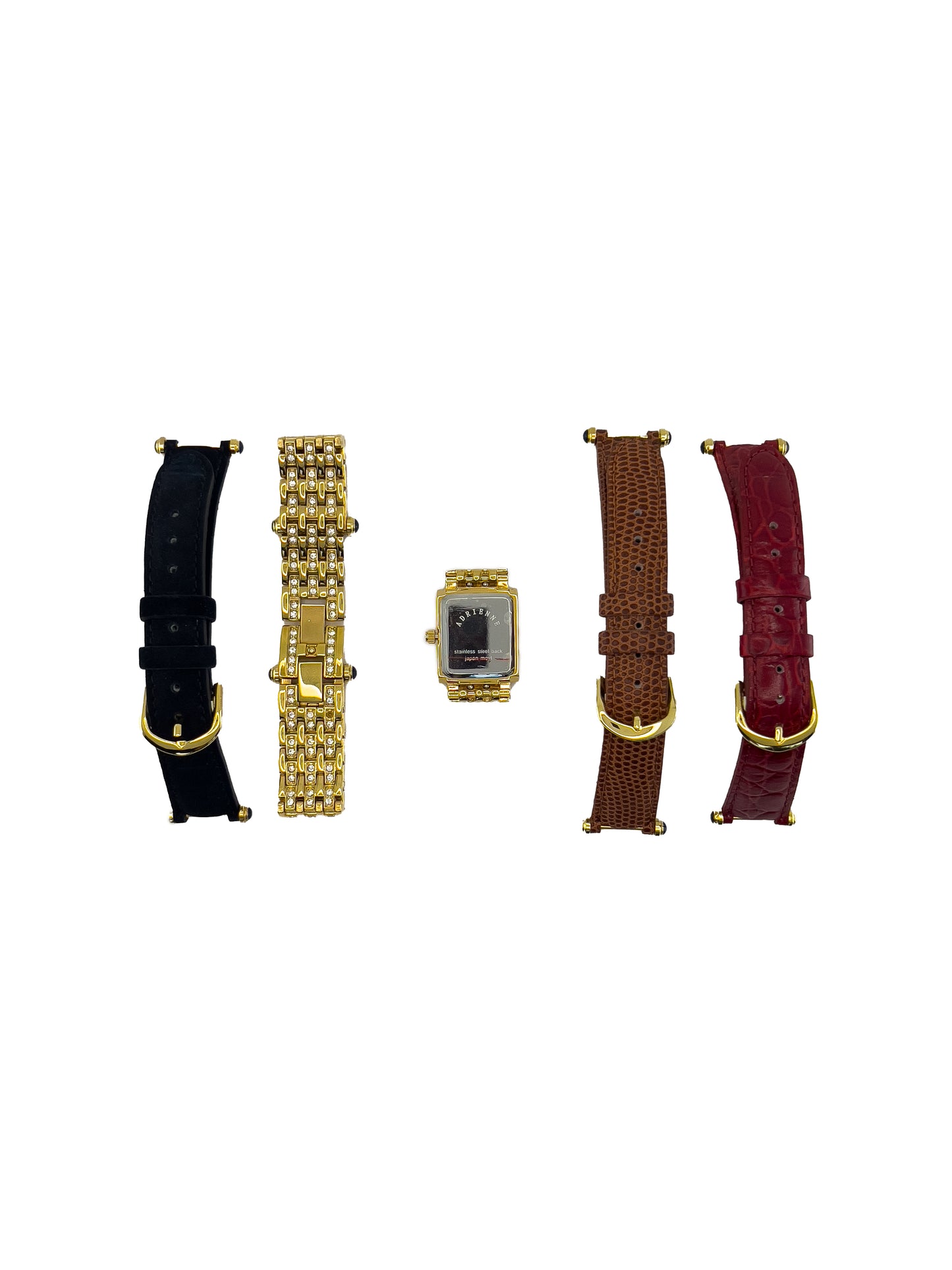 Gold Rhinestone Interchangeable Watch