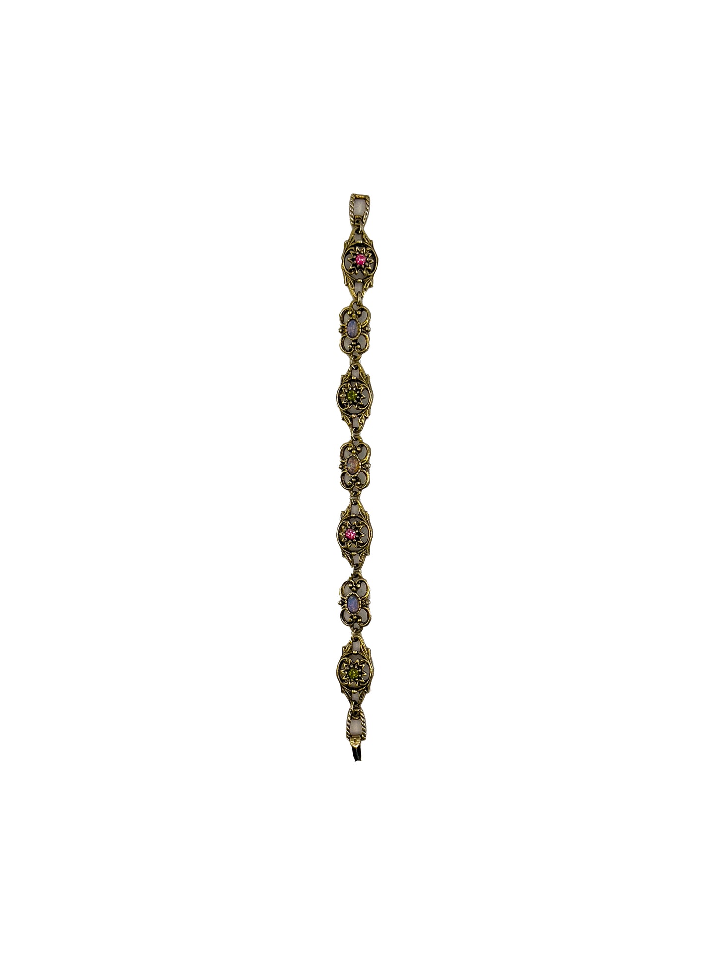 Gemstone Antique Gold Bracelet