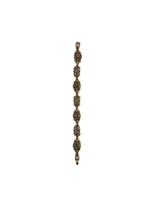 Gemstone Antique Gold Bracelet