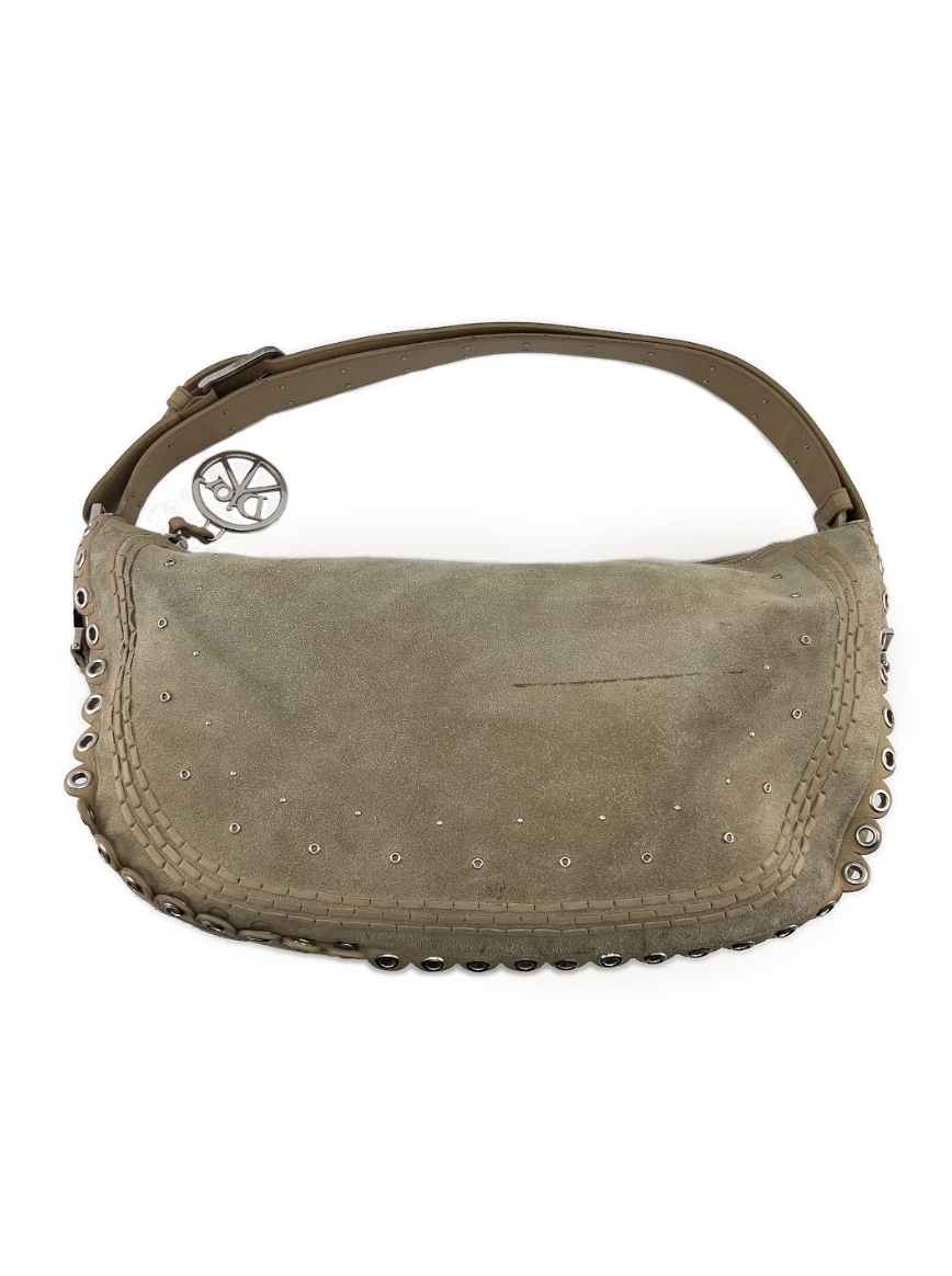 Christian Dior Suede Peace Bag