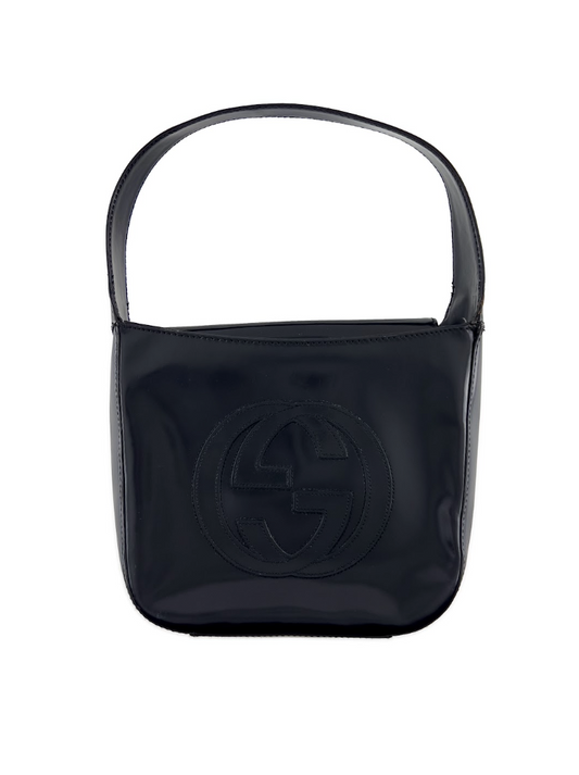 Gucci Black Patent Bag