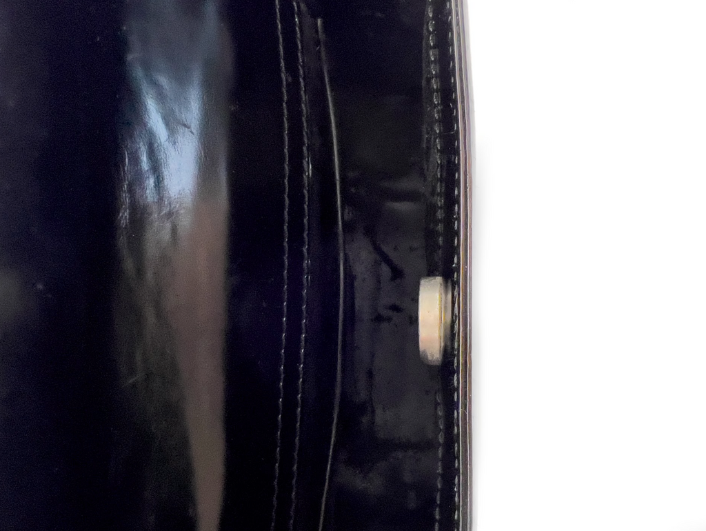 Gucci Black Patent Mini Bag