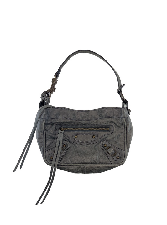 Balenciaga Agneau Hip Fossile Small Bag