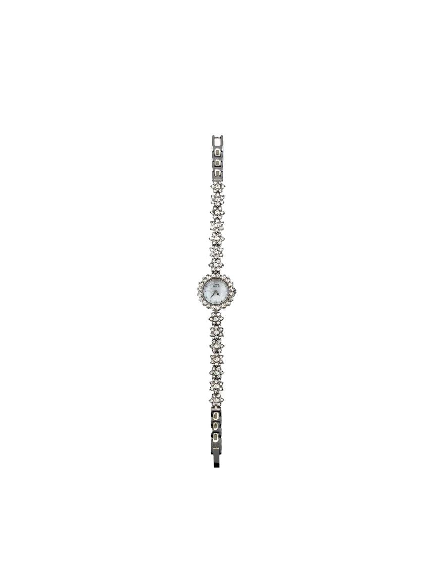 Rhinestone Flower Watch