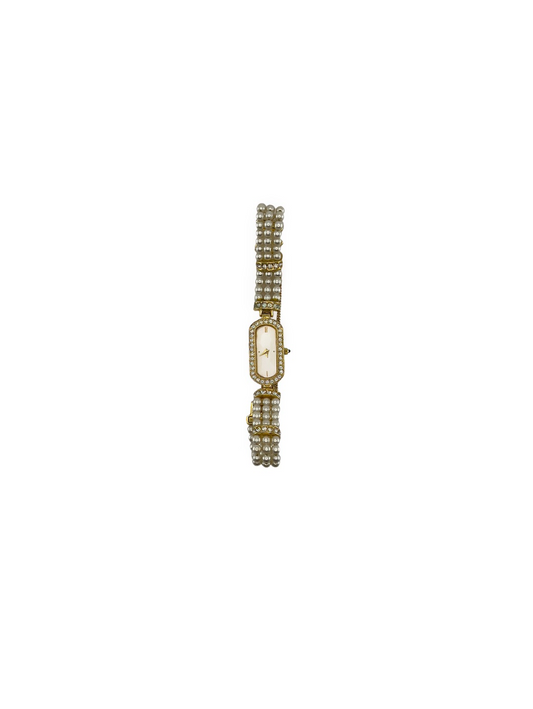 Triple Strand Pearl Watch